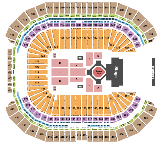 State Farm Stadium Kendrick Lamar Seating Chart